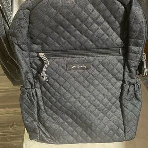 Vera Bradley quilted denim backpack